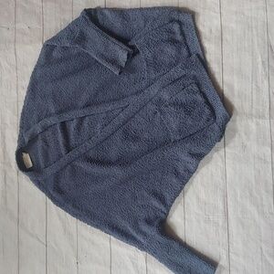 DREAMERS‎ CACOON STYLE TEXTURED CARDIGAN